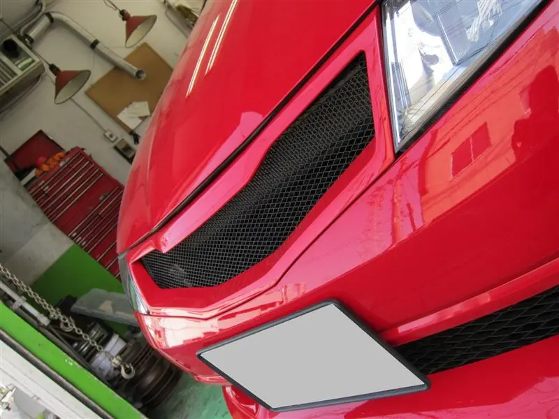 Автомобильные детали для Civic FN2 Тип R Передняя решетка из углеродного волокна Honda