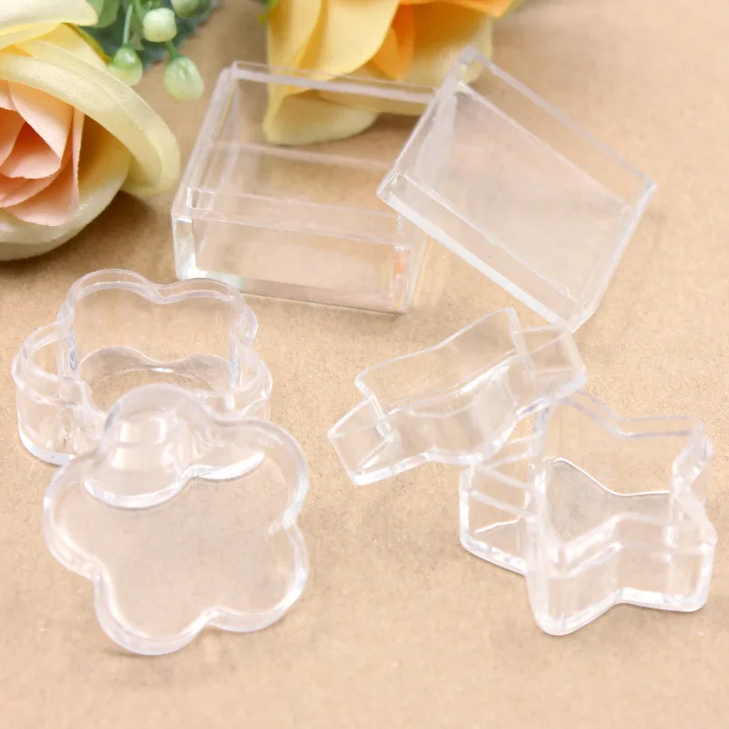 

5pcs small squares Storage Bottles & Jars Travel Vacations pills Jewelry Electronic materials and accessories Storage Box R-9