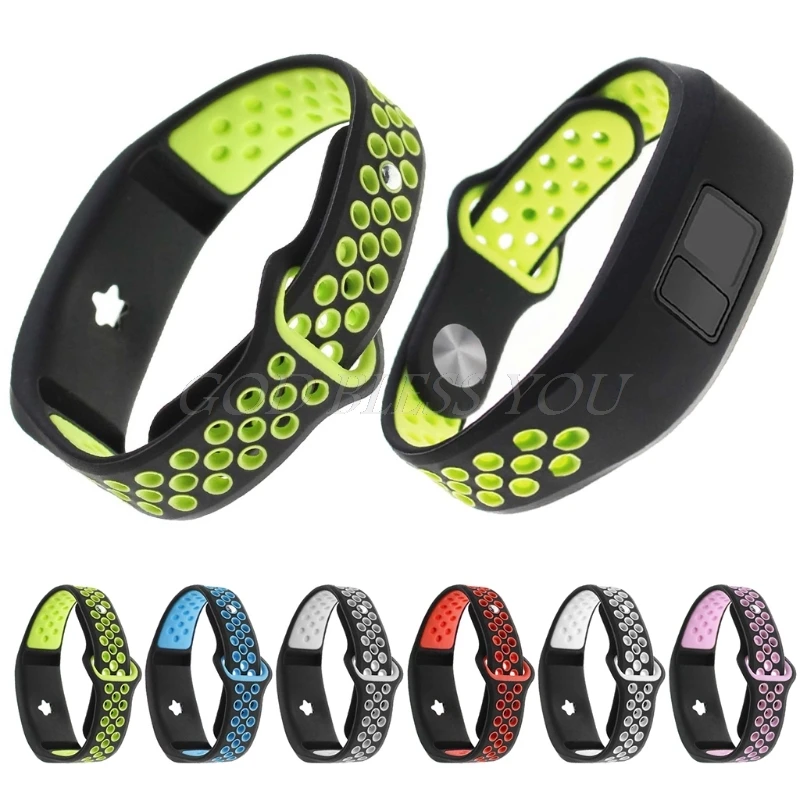 Сменный силиконовый ремешок для часов Garmin Vivofit 3/JR Прямая