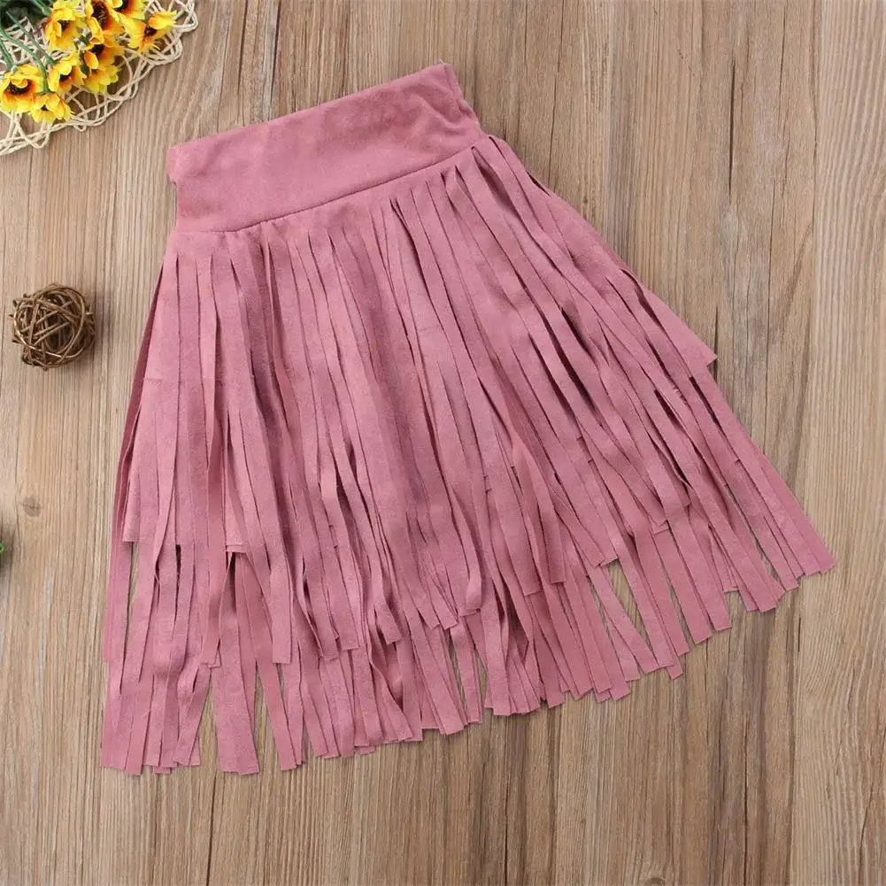 Юбки с кисточками для маленьких девочек детская длинная Праздничная Пышная юбка