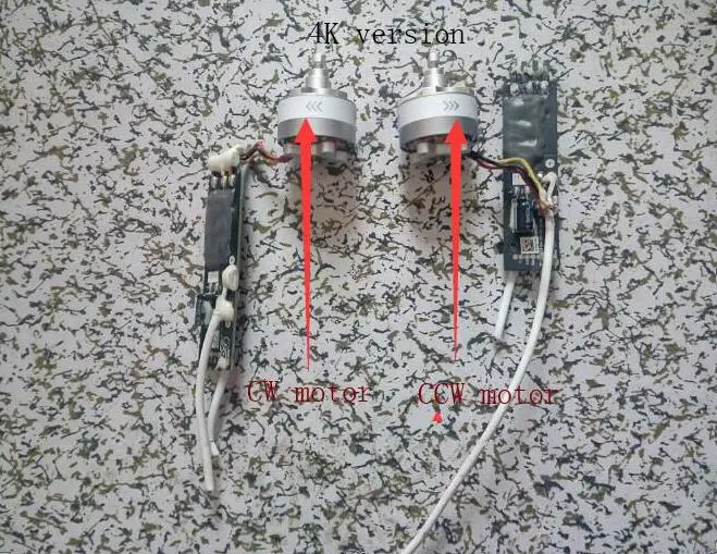 RC Quadcopter запасная часть 4K/1080p версия CW CCW оригинальный двигатель с ESC|cw ccw|spare partcw ccw