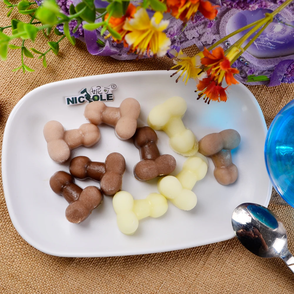 Николь ледяной лоток Силиконовая Форма Мужской генитальный орган льда Бар мини