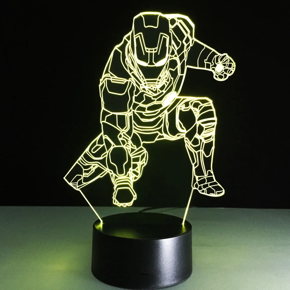 3D новинка светодиодный ночник Deskusb Светодиодная настольная лампа Luminaria de mesa