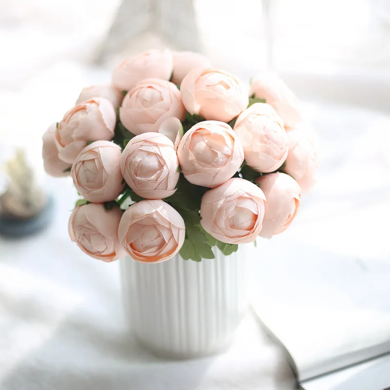 

7 Head/bouquet Artificial Rose Bouquet Home Party Artificial Flowers Decorative Flower Bouquet Peony Flower for Wedding Bouquet