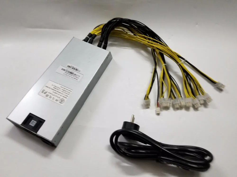 Майнер Whatspower P3 2100 Вт 12 В а подходит для Whatsminer M1 M3 antminer S9 L3 + D3 A3 X3 Ebit E9 от YUNHUI|supply