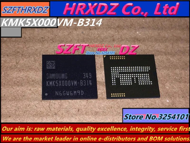 SZFTHRXDZ 100% Новый оригинальный 2 шт. KMK5W000VM B312 KMK3U000VM B410 KMK5X000VM B314 BGA|Соединители| |