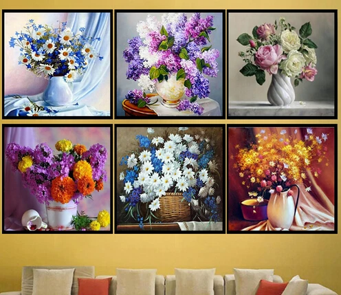 5D Триптих домашний декор Кристалл Алмазная вышивка мозаичная роспись горный