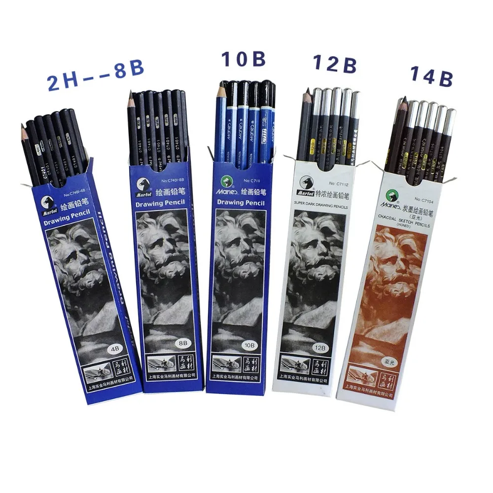 

1 BOX/Lot High-Advanced Pencil for Student Sketch Drawing, QB00008