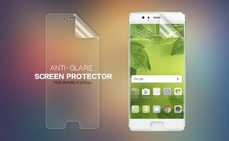 2 шт./партия huawei P10/P10 Plus Защитная пленка NILLKIN с антибликовым покрытием матовая защитная пленка в розницу посылка