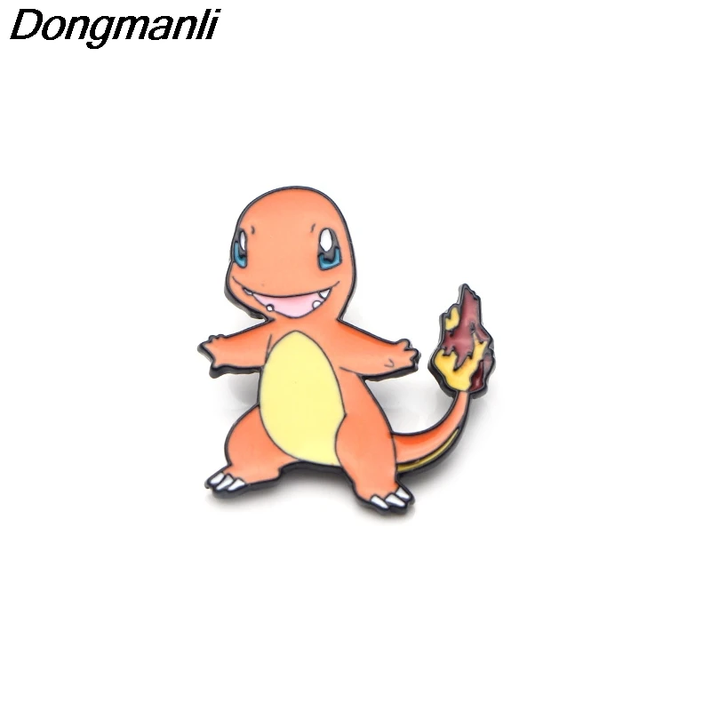 P3492 Dongmanli Pet Elf металлические эмалированные булавки и броши для женщин и мужчин нагрудные булавки рюкзак сумки значок детские подарки