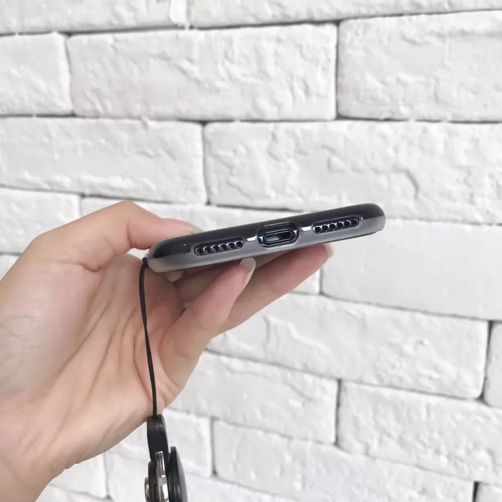 Duagairen приятная улыбка мягкий чехол для iPhone X 8 6 6S 7 Plus глянцевая крышка телефона