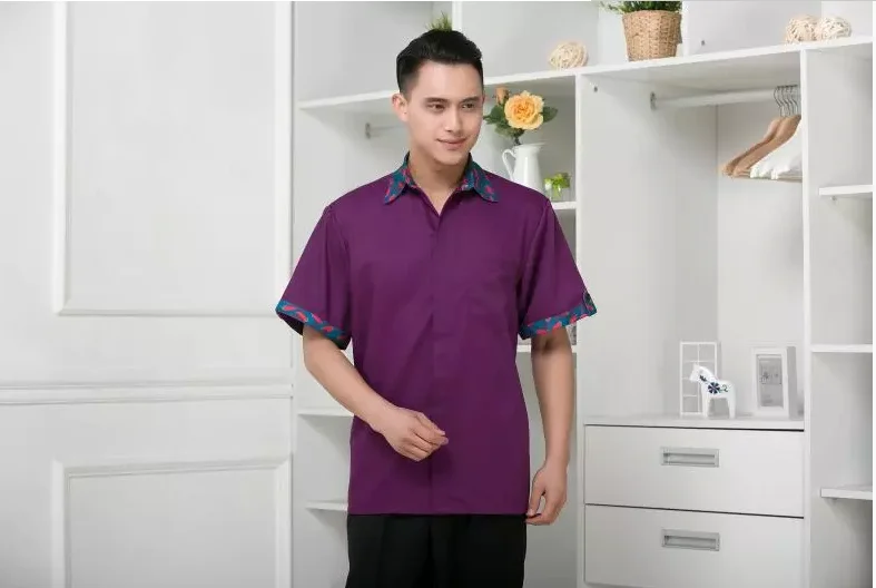 Униформа для отеля Летняя женская одежда ресторана официанта рабочая с