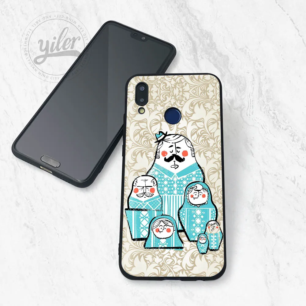 Matryoshka For Huawei P20 lite Case for NOVA 3 3i Cases Pro P30 P9 P10 Plus P Smart 2019 | Мобильные телефоны и