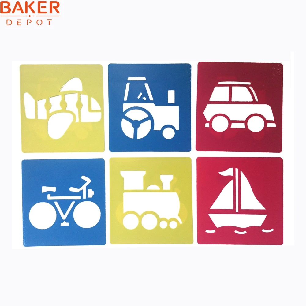 BAKER DEPOT детский Трафаретный Скрапбукинг DIY аксессуары для альбомов карт и