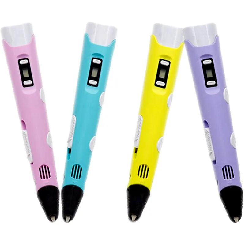 Дудлинга 3D ручка для печати и рисования с OLED Экран детский подарок