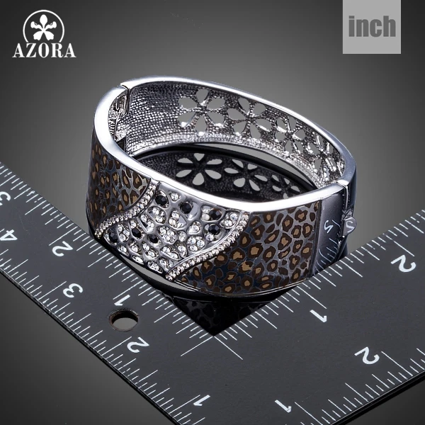 Азора белого золота Цвет Роскошные вечерние ювелирных изделий Stellux австрийского