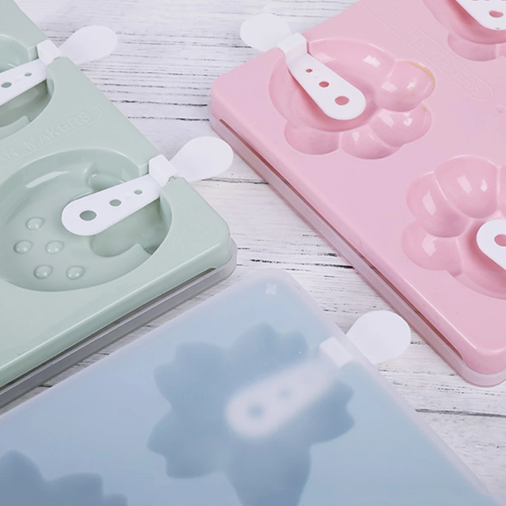 Красочные DIY Лето; мороженое плесень пластиковый Вишневый медведь лапа Клубничное мороженое производители фрукты замороженный сок плесень кухонные инструменты