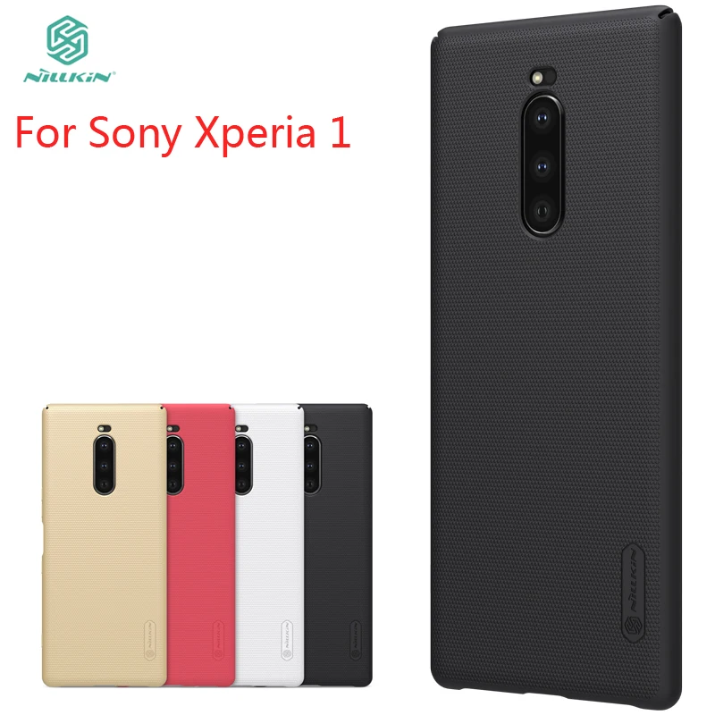 

For Sony Xperia 1 Case Cover NILLKIN High Quality Fitted Cases For Sony Xperia 1 Super Frosted Shield For Sony Xperia 1