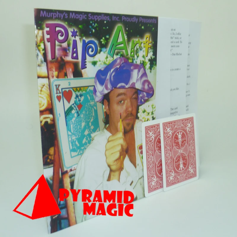 

Pip Art by Dan Harlan / close-up street card magic trick / wholesale