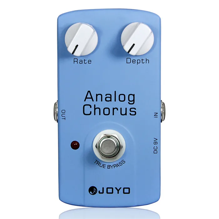 ANALOG CHORUS JOYO гитарные эффекты Винтаж овердрайв/Окончательный Привод/Crunch искажения/Цифровая Задержка/Американская звуковая педаль эффектов для электрогитары - Цвет: ANALOG CHORUS