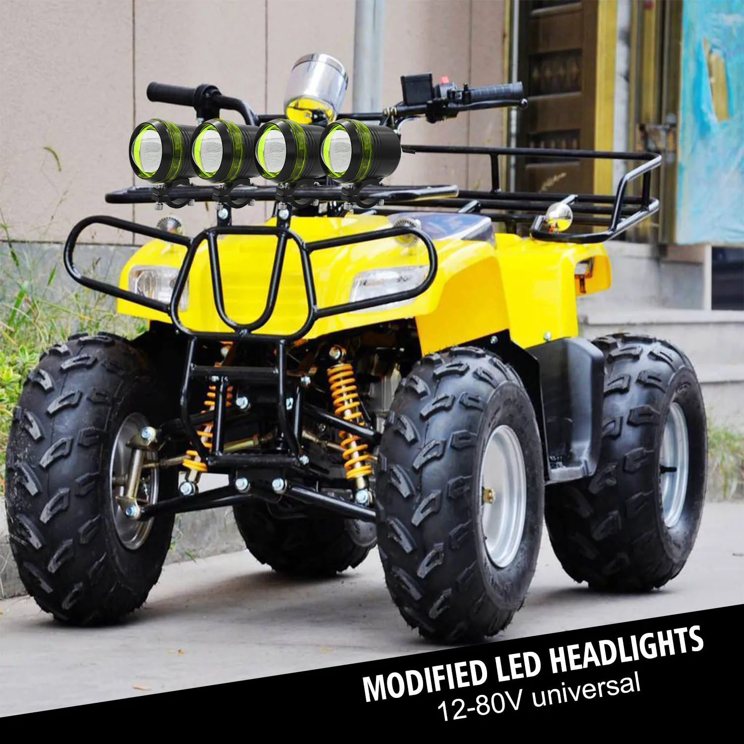 WUPP 1 шт. 125 Вт moto rcycle головной светильник moto led светильник s moto rbike алюминиевая лампа U3 12 В Точечный светильник аксессуары Точечный светильник противотуманный светильник