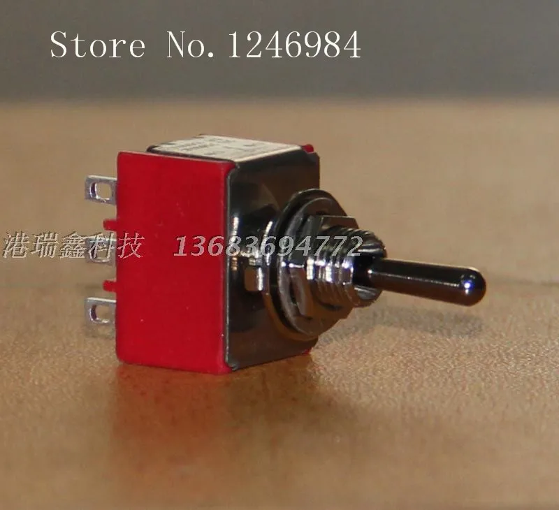 [SA]T8305 Трехходовой тумблер M6.35 маленький Q11 1M33 Тайвань Deli Wei -- 20 шт./лот