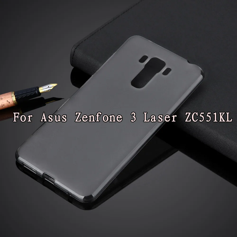 Мягкий чехол из ТПУ для Asus Zenfone 3 ZE552KL/Deluxe ZS570KL/ Max 5 дюймов/3 Laser ZC551KL/selfie ZD551KL