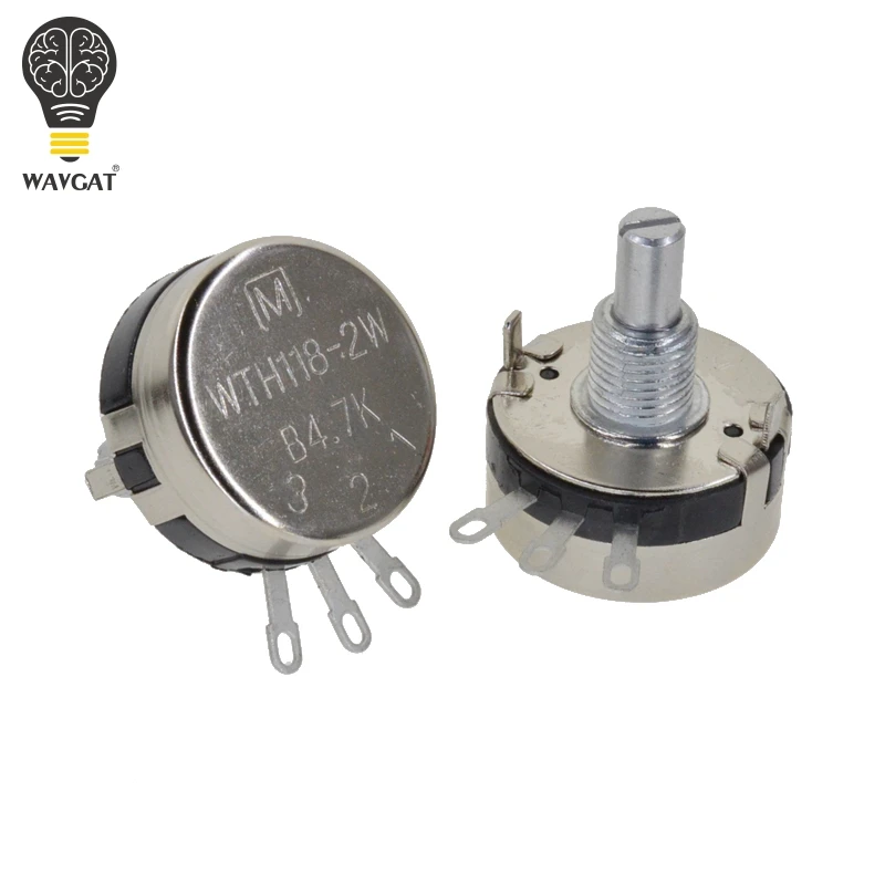 WAVGAT WTH118 DIY набор частей 2 Вт 1A потенциометр 1 к 2,2 к 4,7 к 10 к 22 к 47 к 100 к 470 к 1 м