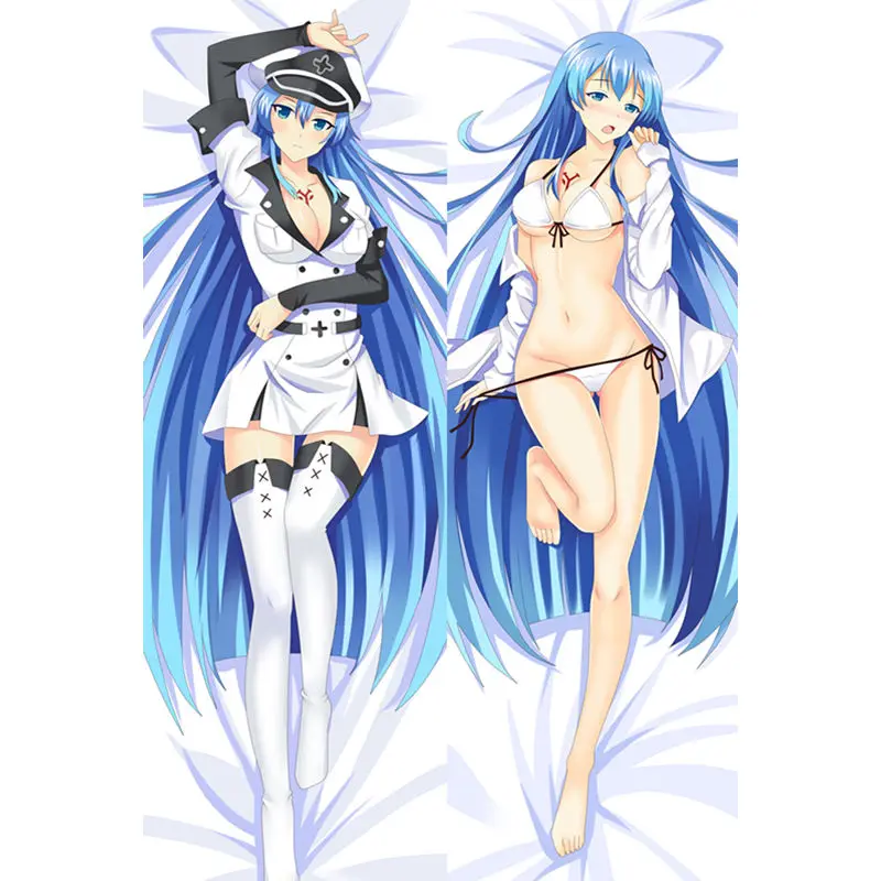 Аниме игры анимэ Akame ga Kill новая песня Наволочки Dakimakura Чехол сексуальные девушки 3D двухсторонняя постельные принадлежности обниматься тела Чехол