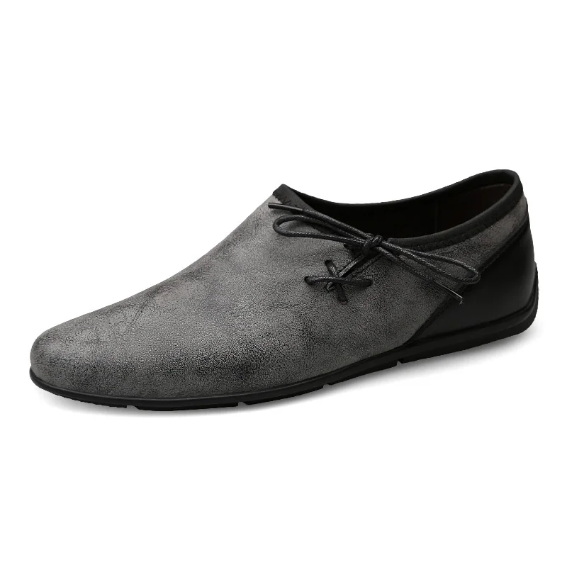 LUISVUIS Vintage Men Casual Shoes Soft Bottom Light Flats Daily Comfortable Driving Male Footwear Size 37-46 | Обувь