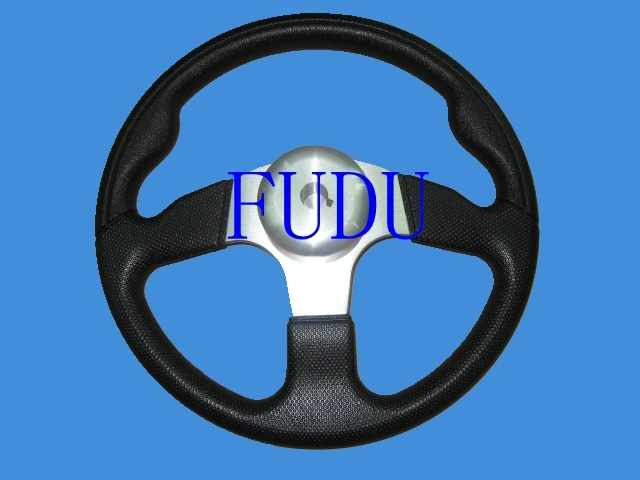 Морской понтон мощность лодка рулевое колесо полиуретан PU сцепление сплава