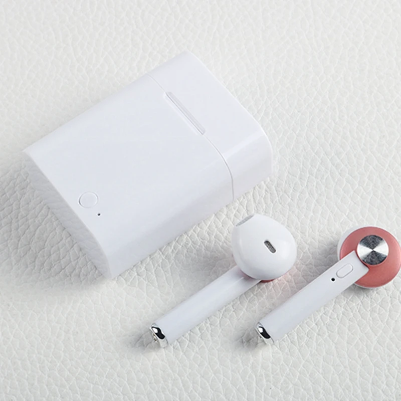 Красные TWS стерео Бас Наушники 5,0 Bluetooth наушники беспроводные наушники для женщин и мужчин спортивные наушники Handsfree для телефона гарнитуры