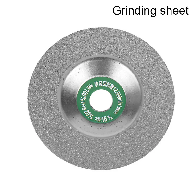 Grinding Wheel 1 шт. 100 мм алмазные пильные диски дисковые колеса стекло керамические режущие колеса для углошлифовальной машины AI88 - Цвет: Grinding Wheel