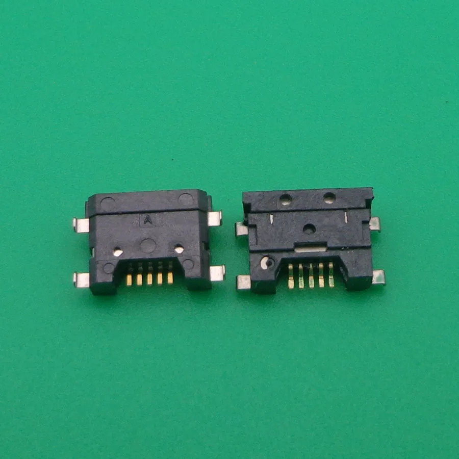 2-50 шт./лот мини микро USB разъем для зарядки порт док-станция питания 5pin женские