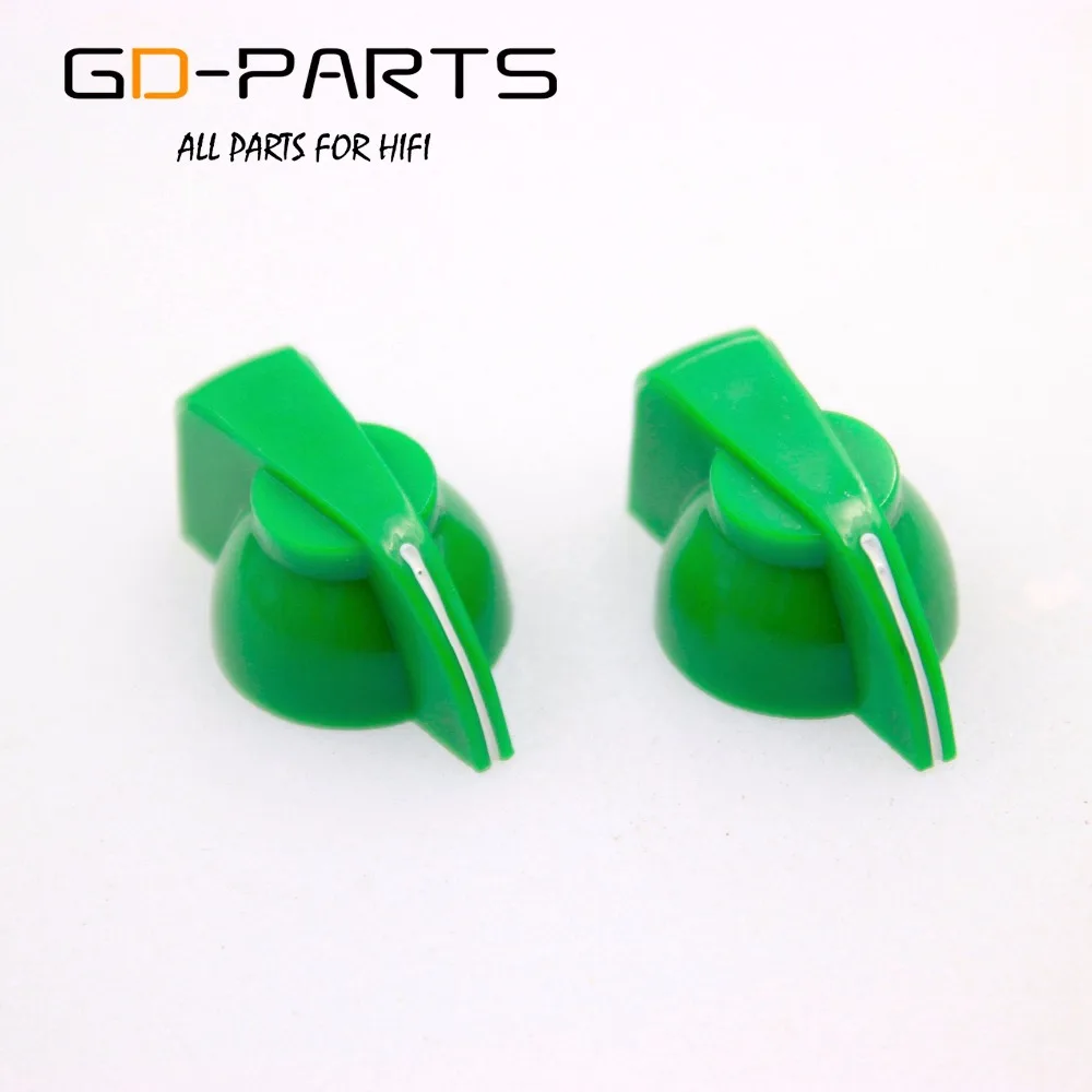 GD-PARTS Зеленые ABS пластиковые ручки в виде куриной головы для гитары усилитель