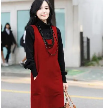 Женское осеннее платье карандаш больших размеров шерстяное цельнокроеное на