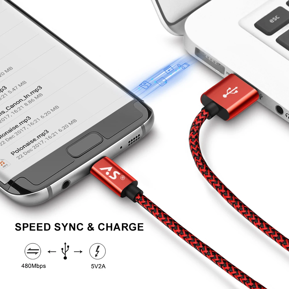 Кабель Micro USB 0 5 м 1 2 3 кабель для синхронизации данных Зарядка Samsung Sony Xiaomi Android Phone