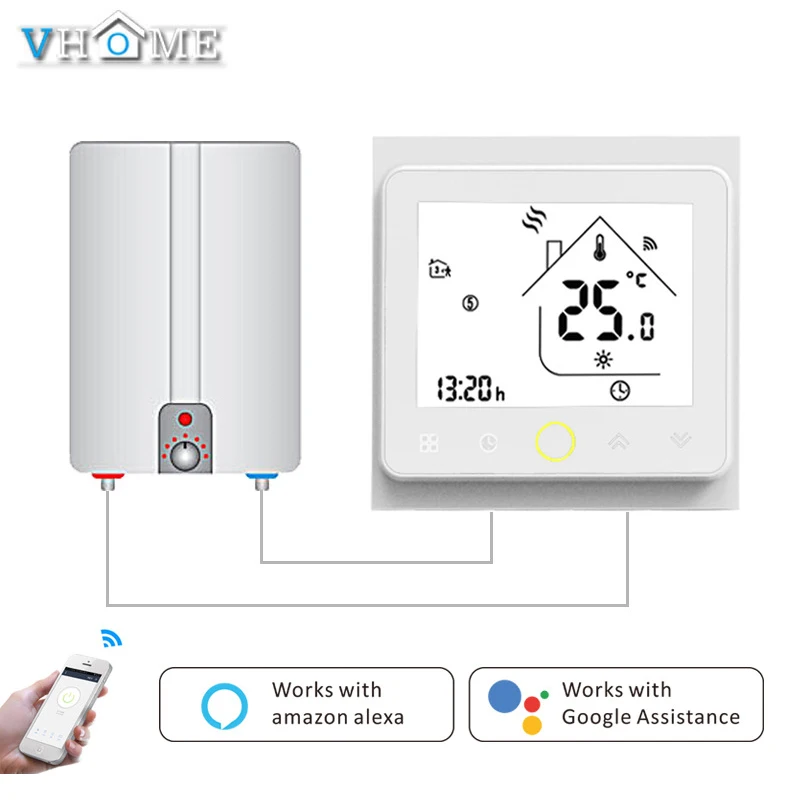 WiFi умный термостат регулятор температуры для воды/электрический подогрев пола