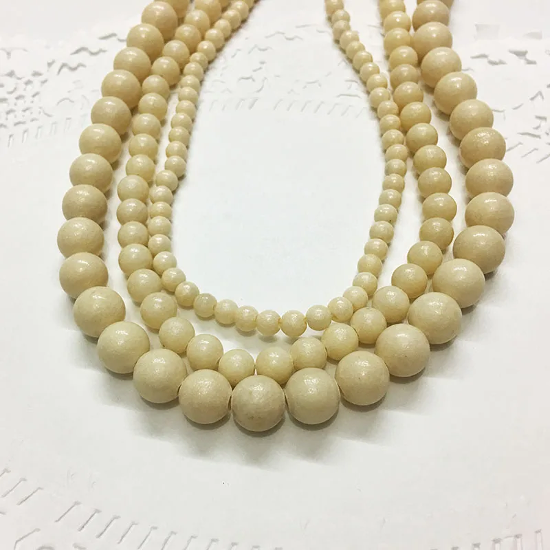 Набор бижутерии STENYA из натурального камня с бусинами и кисточками 4 мм | Украшения