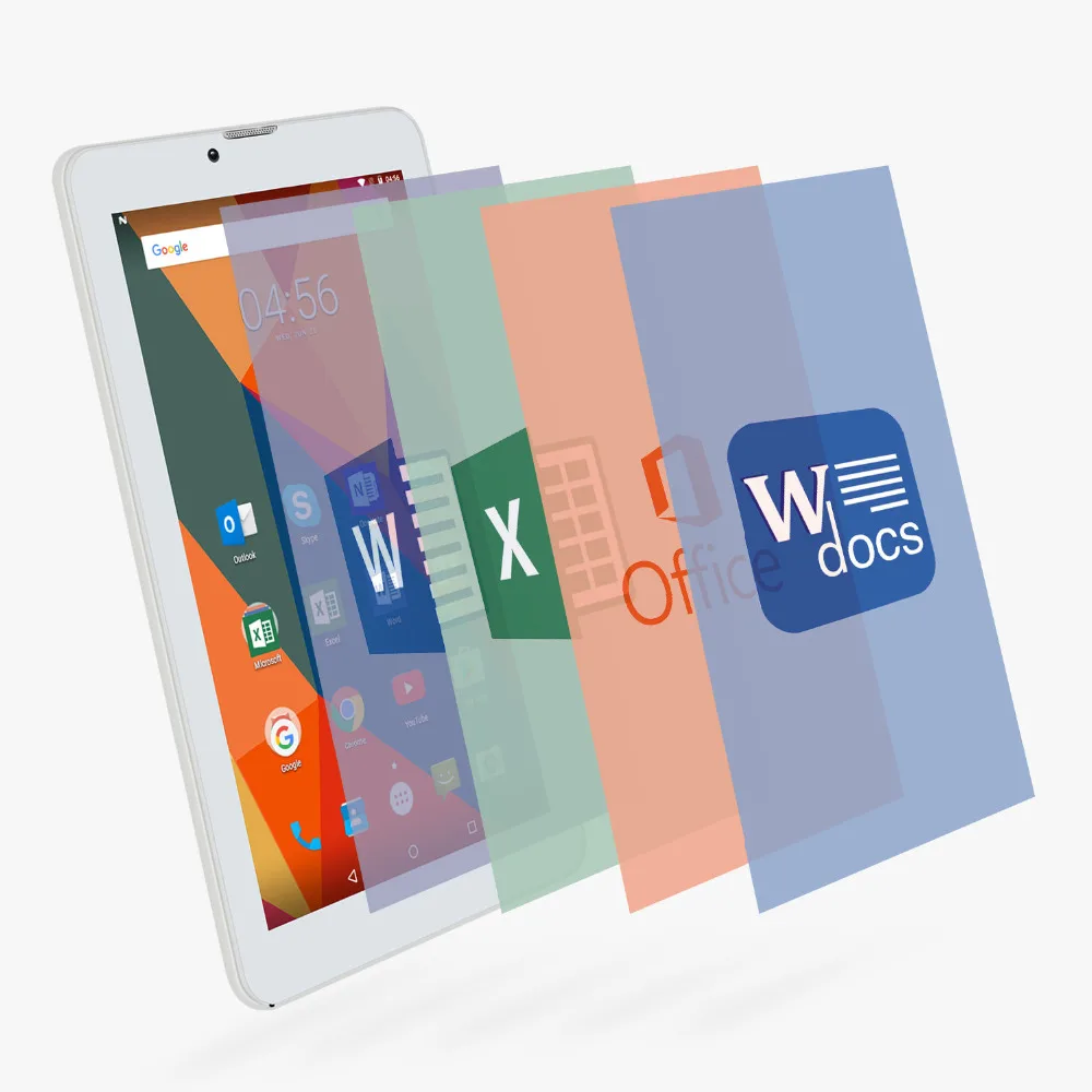 7 дюймов iRULU X67 телефон 3G вызов sim карты Phablet Android 0 FM Tablet PC 4 ядра 16 ГБ Bluetooth двойной