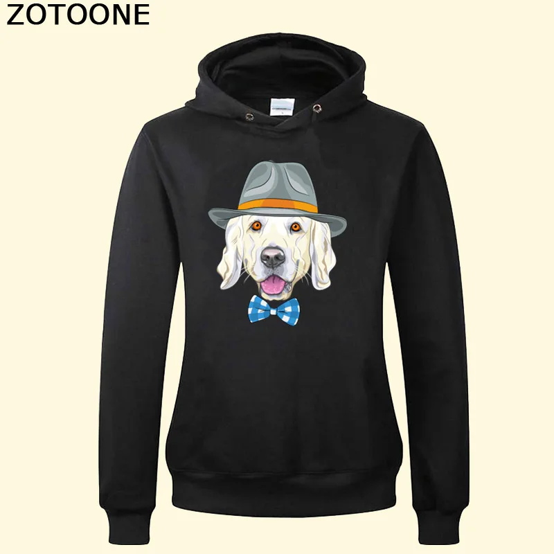 ZOTOONE Cute Gentleman Dog Patches T-shirt Sweater Thermal Transfer Stickers Applique Badge Iron On For Clothing C | Дом и сад