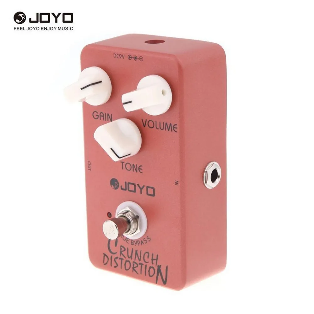Joyo JF-03 искажение искажений педаль эффектов для электрогитары настоящий байпас