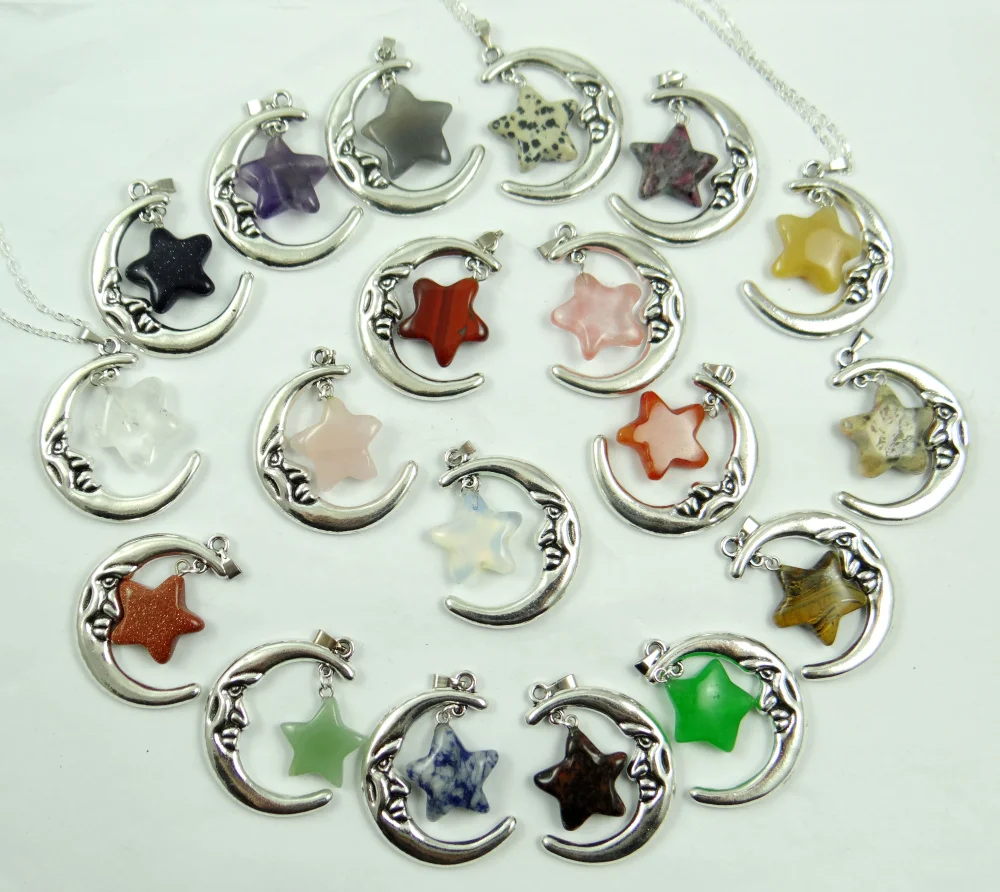 Натуральный камень кварцевый кристалл тигровый глаз опал бирюза лазурит луна