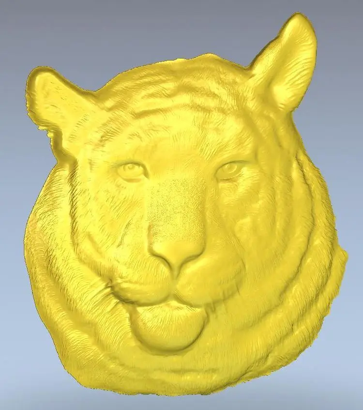 3d-фон для ЧПУ в формате STL file Panno tiger | Инструменты