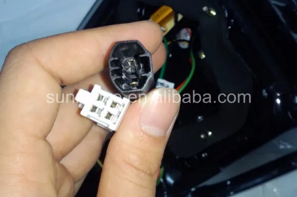 RX300 RX330 RX350 Herrier Kluger для Lexus светодиодный задний фонарь 04-09 год дыма