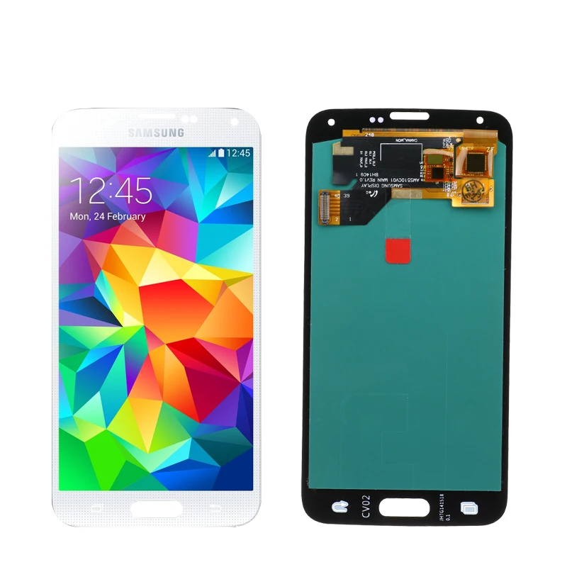 G900F OLED lcd For SAMSUNG Galaxy S5 LCD G900M G900A G900T Display Touch Screen Digitizer for galaxy s5 display | Мобильные телефоны