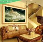 QIANZEHUI, рукоделие, сделай сам, облако, Спящая красавица, вышивка крестиком, серия Спящая красавица для девушек, наборы для вышивки крестиком