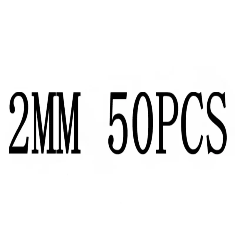 2mm 50PCS 50 шт 2-4 мм 14 K золотые бусины круглое отполированное украшение бусины для браслета и ожерелья Изготовление 14 K золотых ювелирных изделий - Цвет: 2mm 50PCS