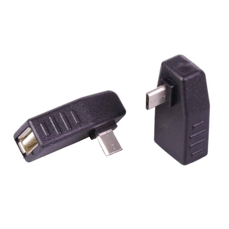 4 шт. качество usb разъем Micro USB мужчина к Женский jack 90 градусов локоть расширение