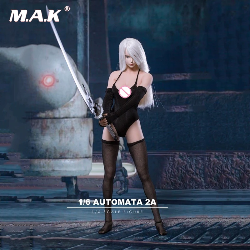 

Масштаб 1/6 TF02 NieR:Automata A2 женская голова девушки резная мечом для TBL 12 дюймов экшн-фигурки для молодых девушек аксессуары